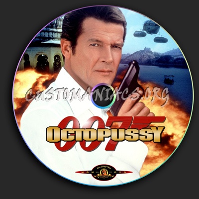 Octopussy dvd label