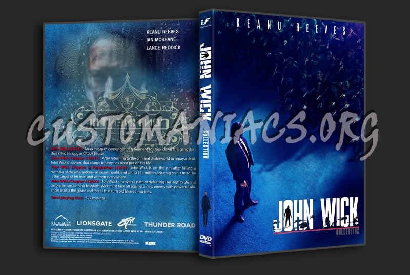 John Wick - 4 Movie Collection dvd cover