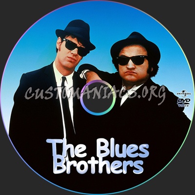 The Blues Brothers dvd label