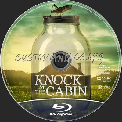 Knock at the Cabin (2023) blu-ray label