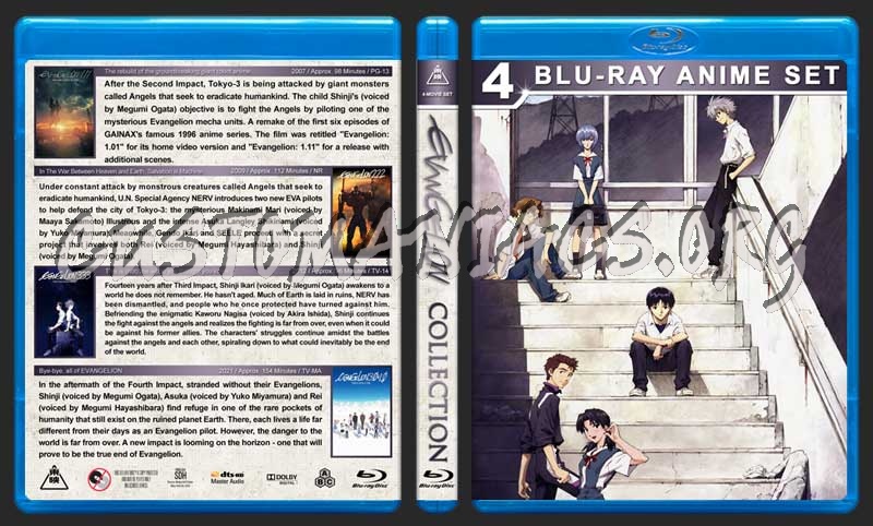 Evangelion Film Collection blu-ray cover