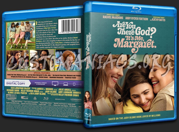 Are You There God? It's Me, Margaret (2023) blu-ray cover