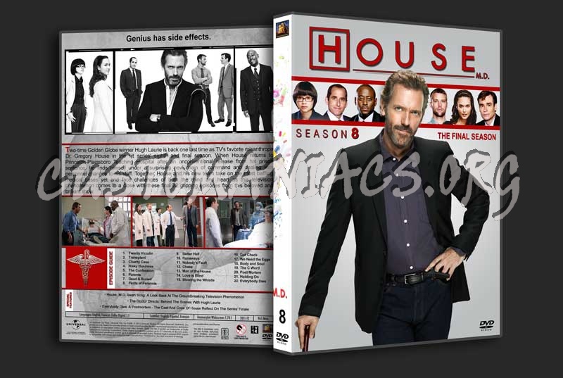 House M.D. - The Complete Series (spanning spine) dvd cover