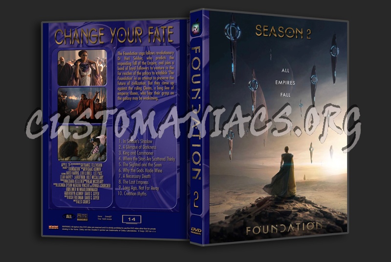 Foundation Season 2 dvd cover
