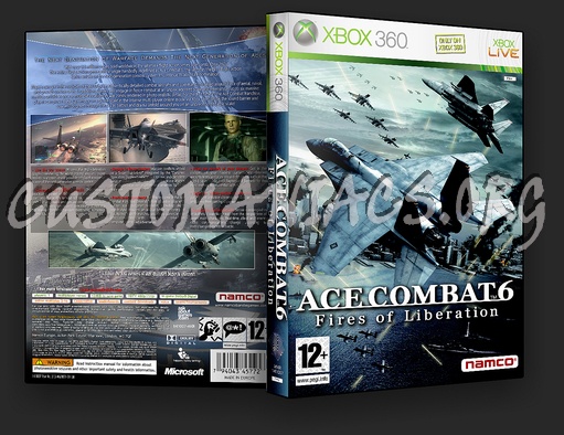 Ace Combat 6 dvd cover