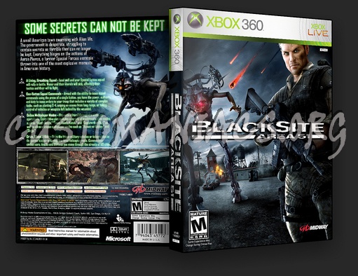 Blacksite Area 51 dvd cover - DVD Covers & Labels by Customaniacs, id:  39189 free download highres dvd cover