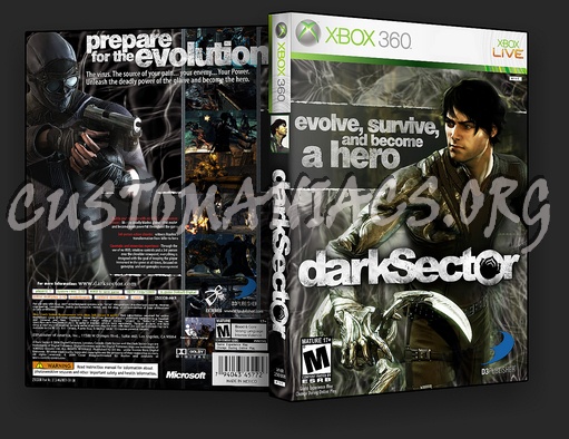 Dark Sector dvd cover
