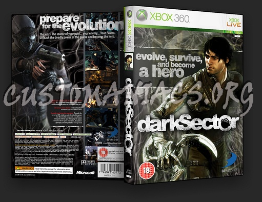 Dark Sector dvd cover