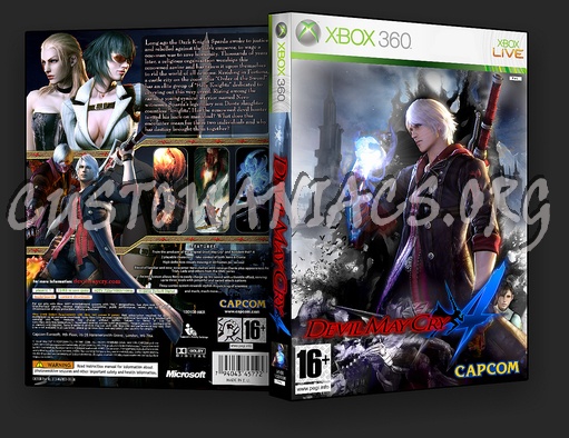 Devil May Cry 4 dvd cover