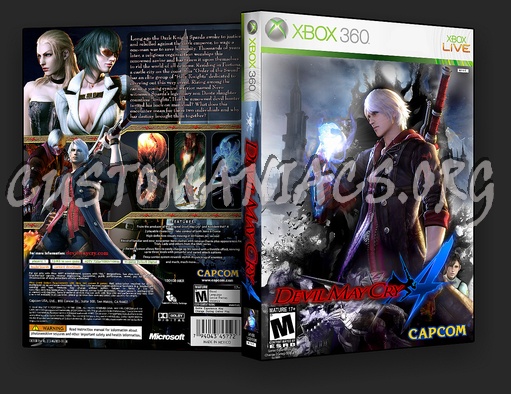 Devil May Cry 4 dvd cover