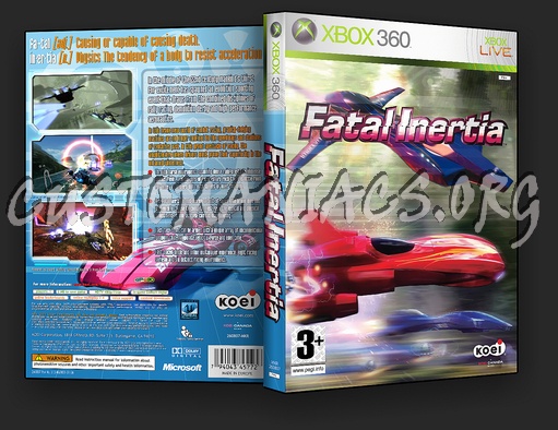 Fatal Inertia dvd cover