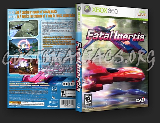 Fatal Inertia dvd cover