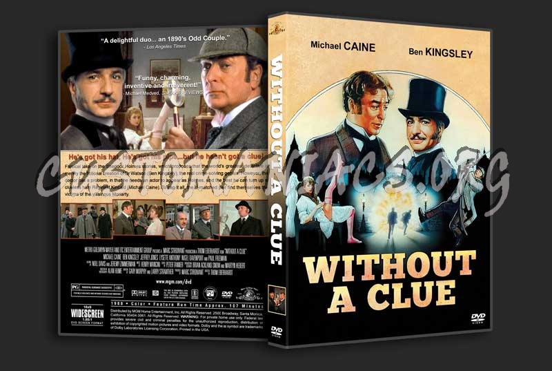 Without a Clue dvd cover