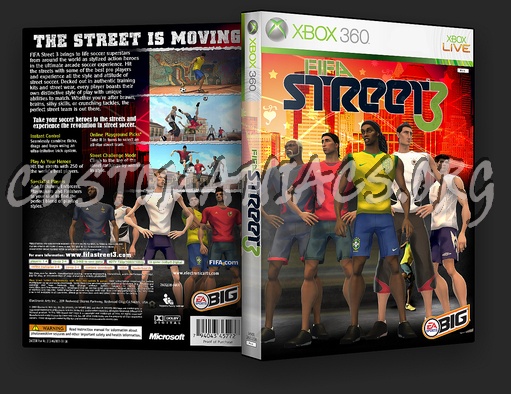 FIFA Street 3 dvd cover