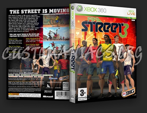 FIFA Street 3 dvd cover