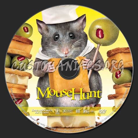 Mouse Hunt dvd label