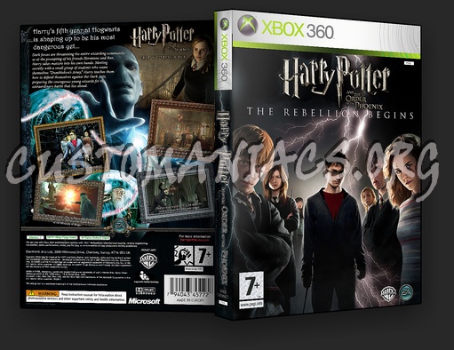 Harry Potter And The Order Of The Phoenix dvd cover