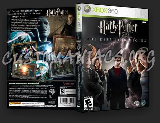 Harry Potter And The Order Of The Phoenix dvd cover