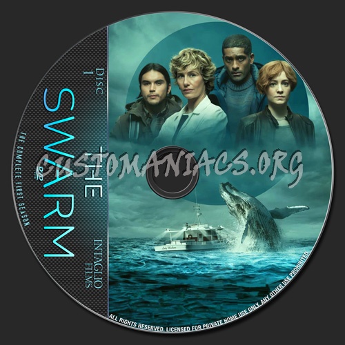 The Swarm Season 1 dvd label