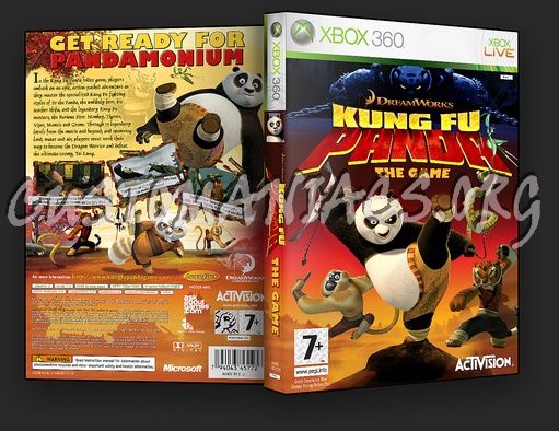 Kung Fu Panda dvd cover