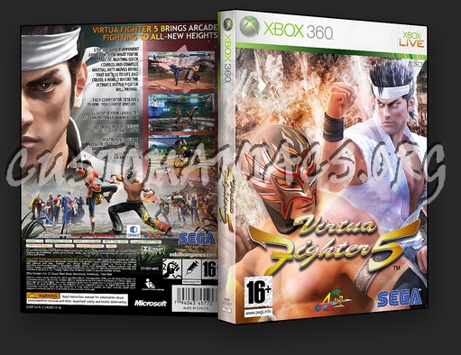 Virtua Fighter 5 dvd cover