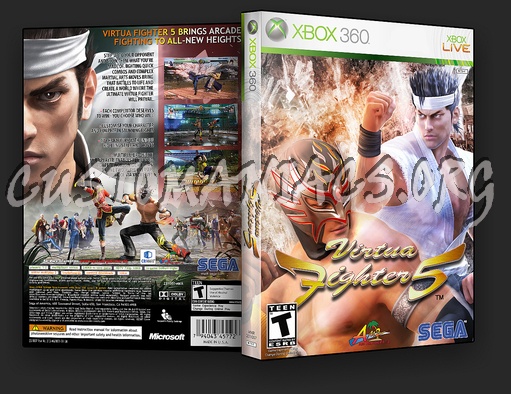 Virtua Fighter 5 dvd cover