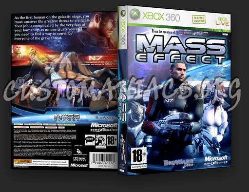 Mass Effect dvd cover