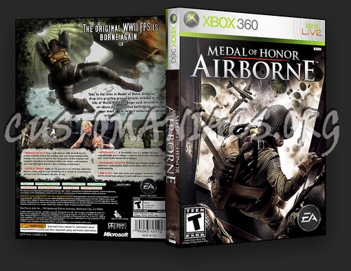 Medal Of Honor Airbourne dvd cover