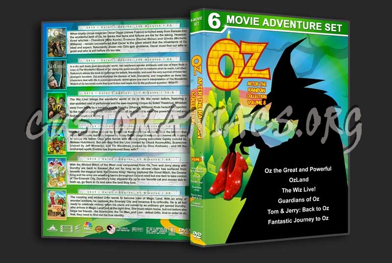 Oz After the Rainbow Collection - Volume 8 dvd cover