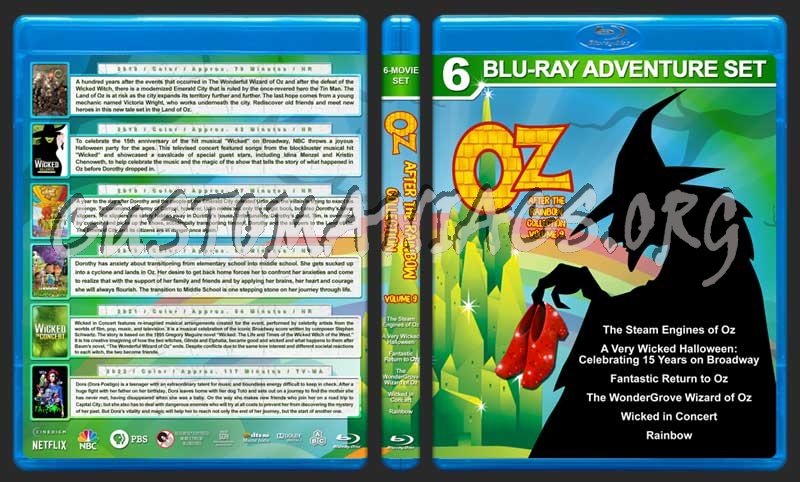 Oz After the Rainbow Collection - Volume 9 blu-ray cover