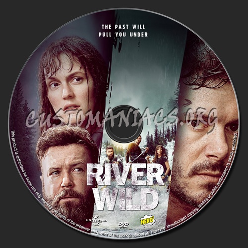 River Wild dvd label