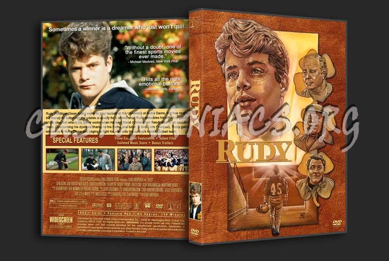 Rudy dvd cover