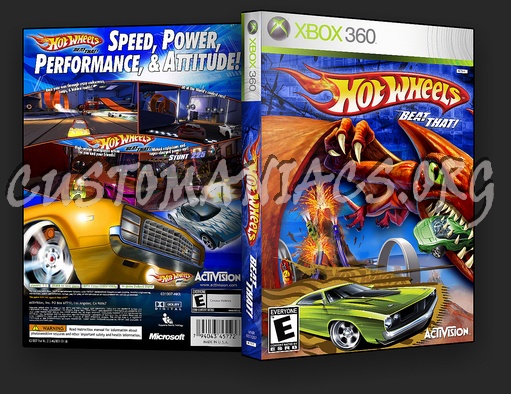 Hot Wheels dvd cover