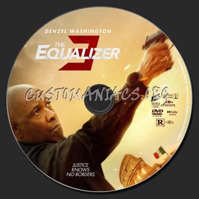 The Equalizer 3 dvd label