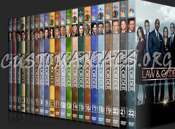 Law & Order - Seasons 1 - 22 dvd cover