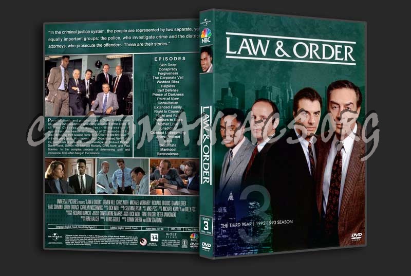 Law & Order - Seasons 1 - 22 dvd cover