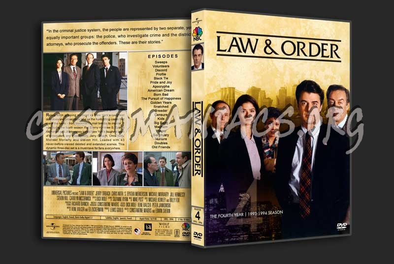 Law & Order - Seasons 1 - 22 dvd cover