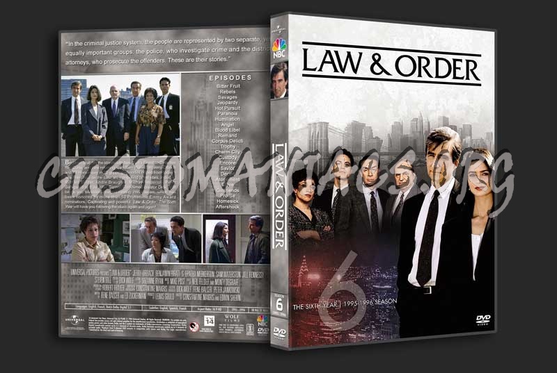 Law & Order - Seasons 1 - 22 dvd cover