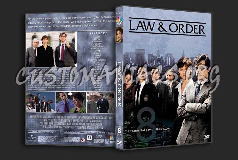 Law & Order - Seasons 1 - 22 dvd cover