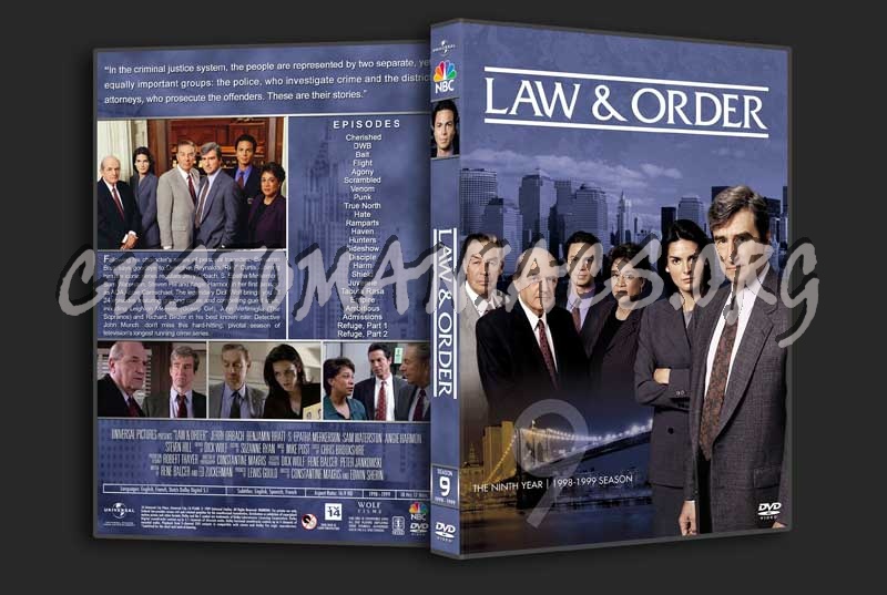 Law & Order - Seasons 1 - 22 dvd cover