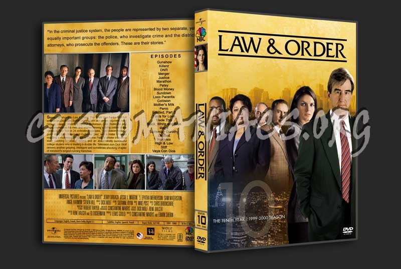 Law & Order - Seasons 1 - 22 dvd cover