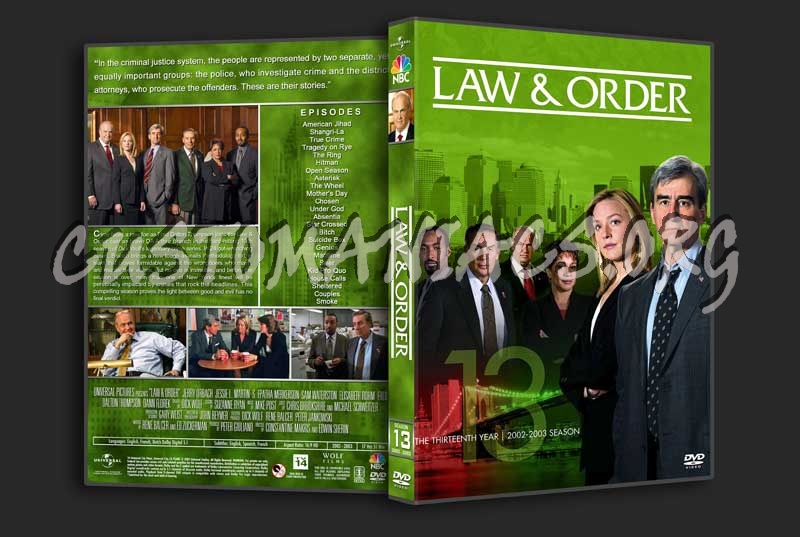 Law & Order - Seasons 1 - 22 dvd cover