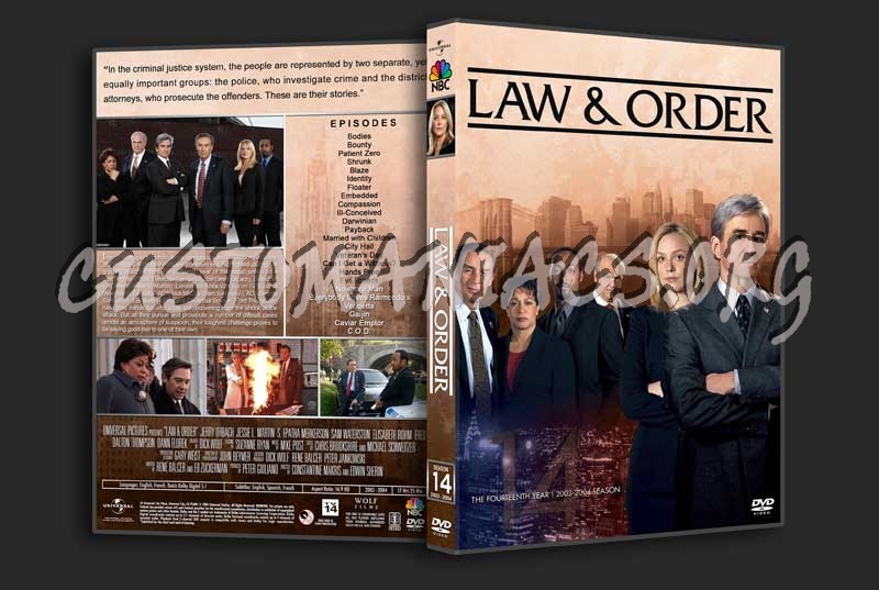 Law & Order - Seasons 1 - 22 dvd cover