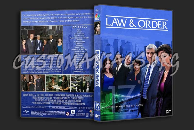 Law & Order - Seasons 1 - 22 dvd cover