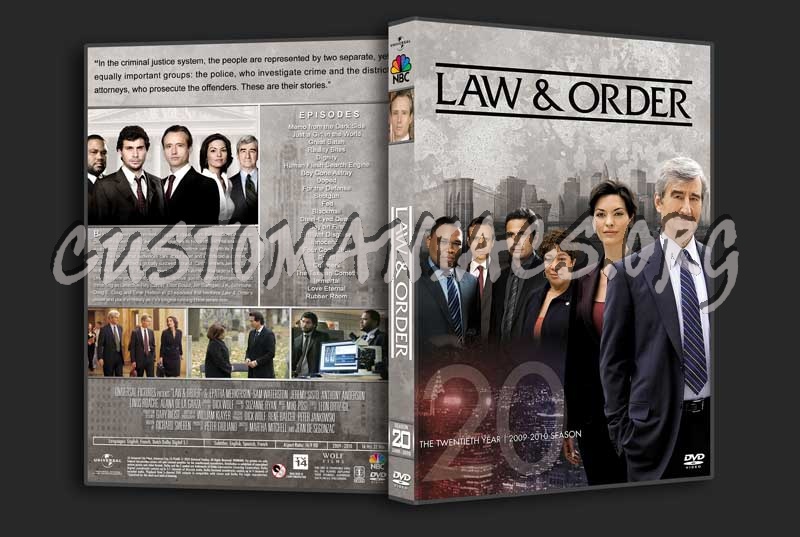 Law & Order - Seasons 1 - 22 dvd cover