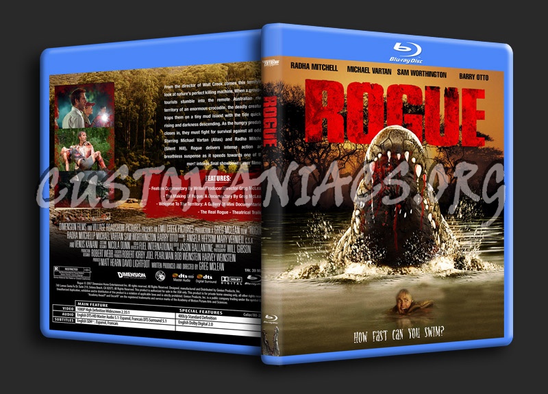 Rogue (2007) blu-ray cover