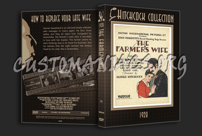 Hitchcock Collection 04: The Farmer's Wife (1928) dvd cover
