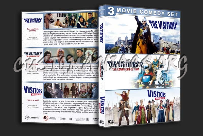 The Visitors Triple Feature dvd cover
