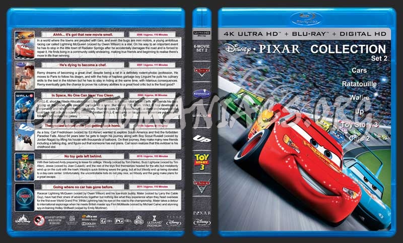 Disney - Pixar Collection - Set 2 (4K) blu-ray cover