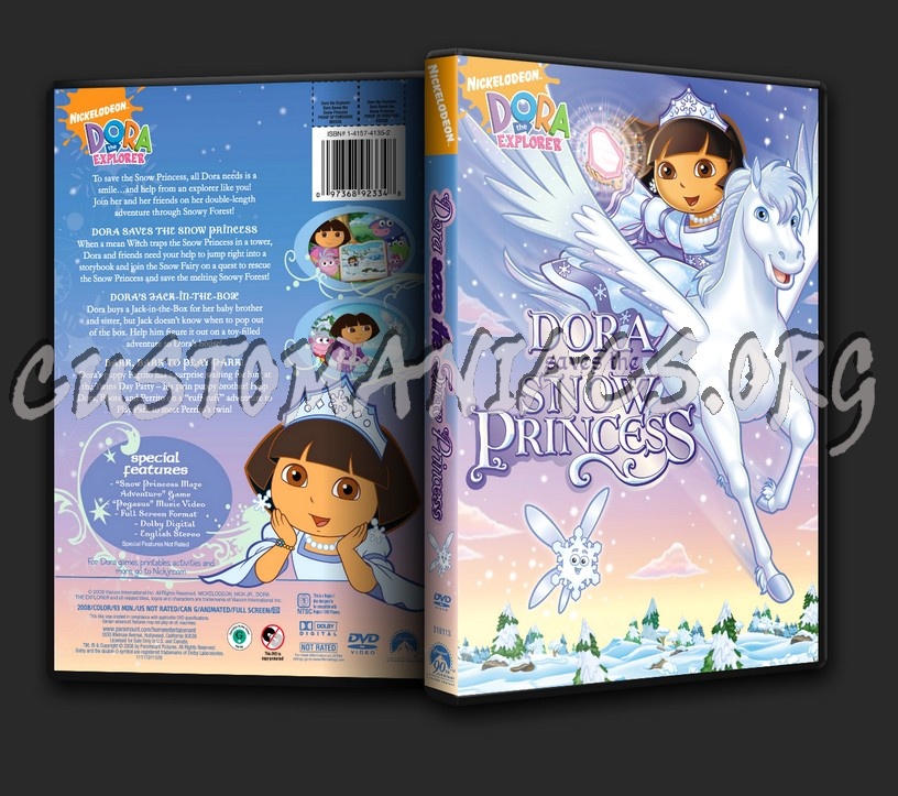 Dora Saves the Snow Princess dvd cover